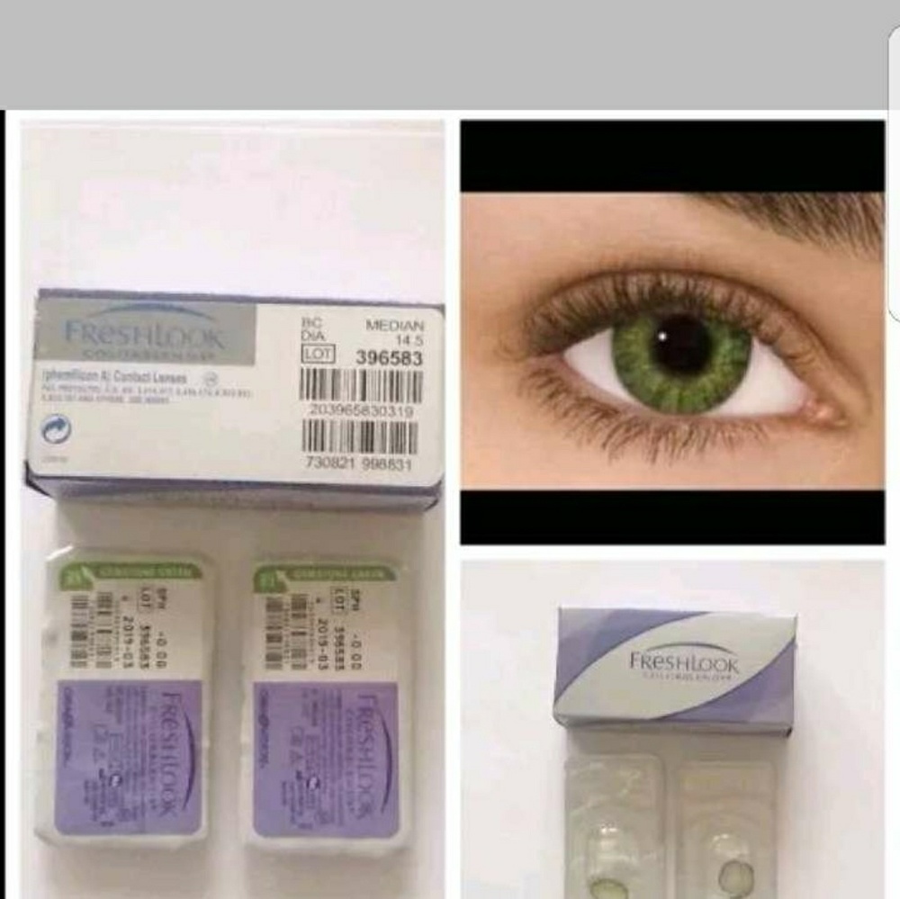 Gemstone green contact