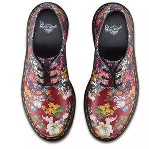 NWOB Dr. Martens Oxford Shoes Multi Floral Size 9