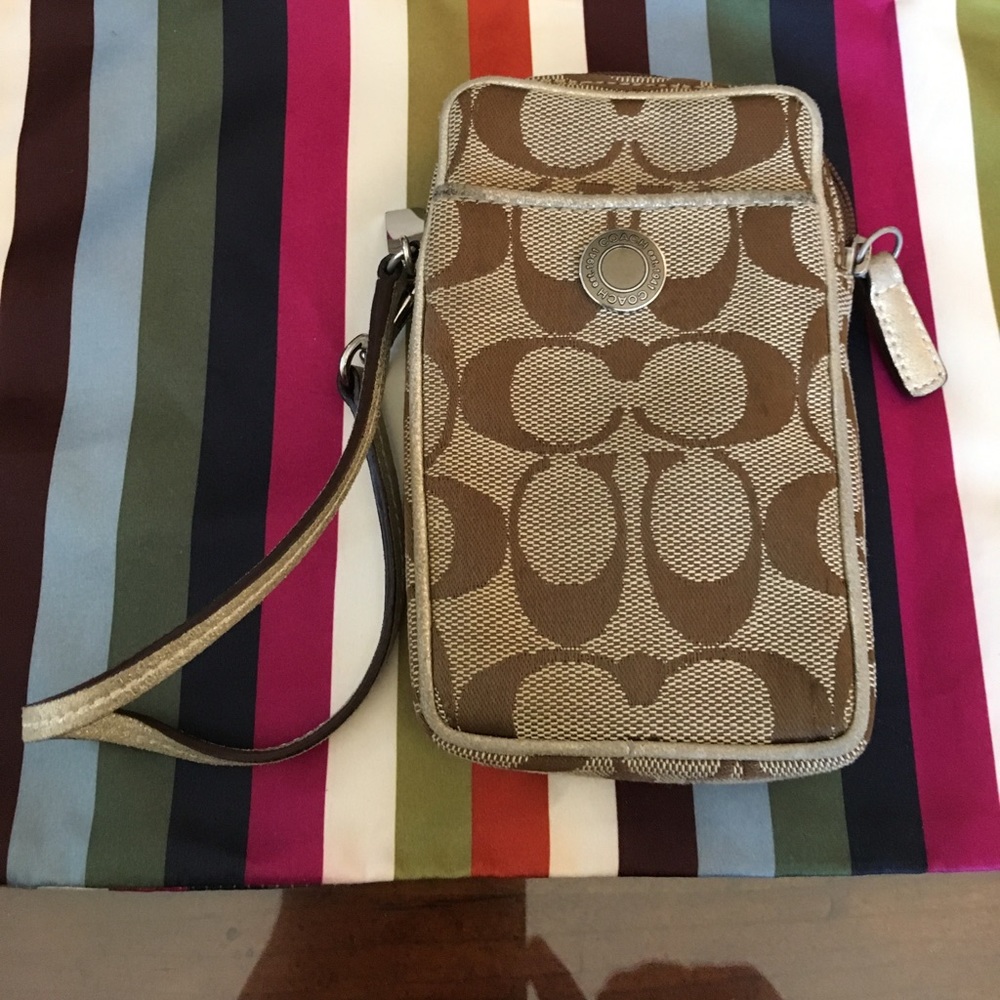 Coach wristlet