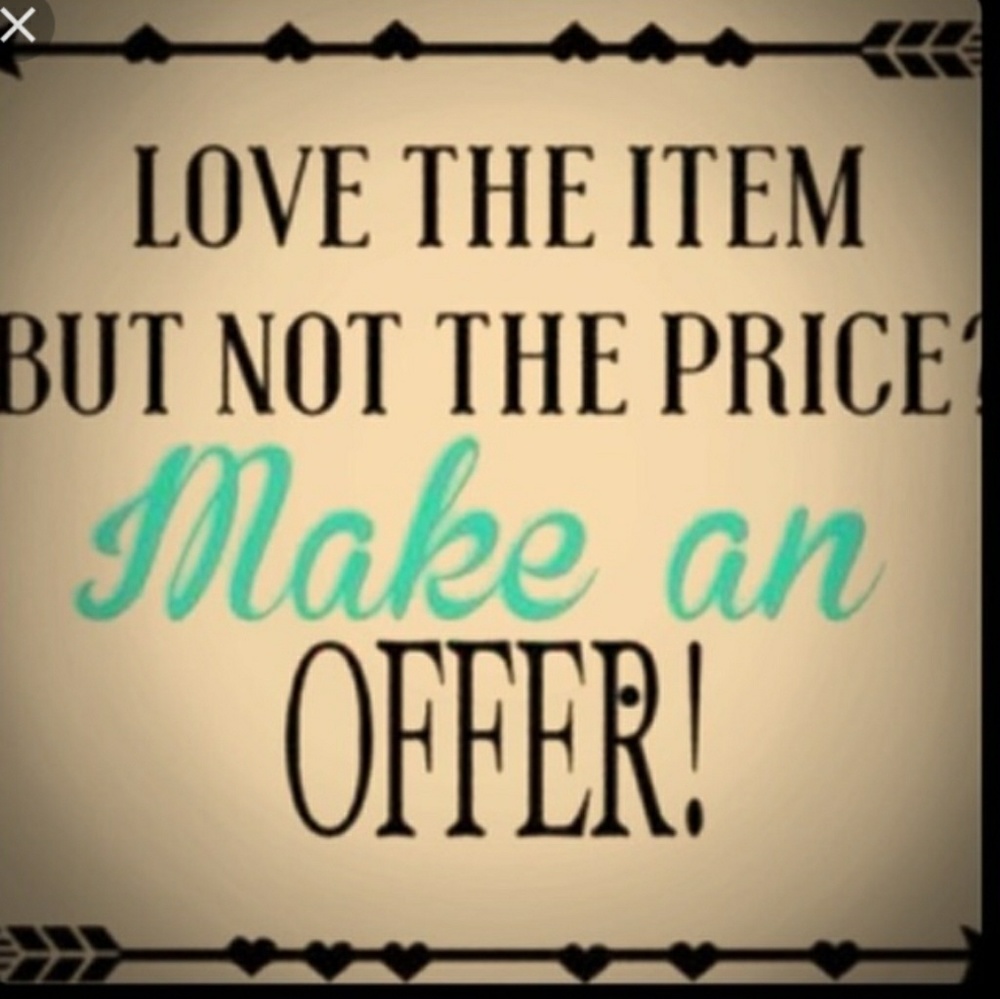 all reasonable offers accepted