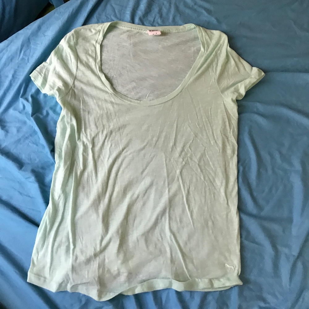 Vs PINK scoop neck tee