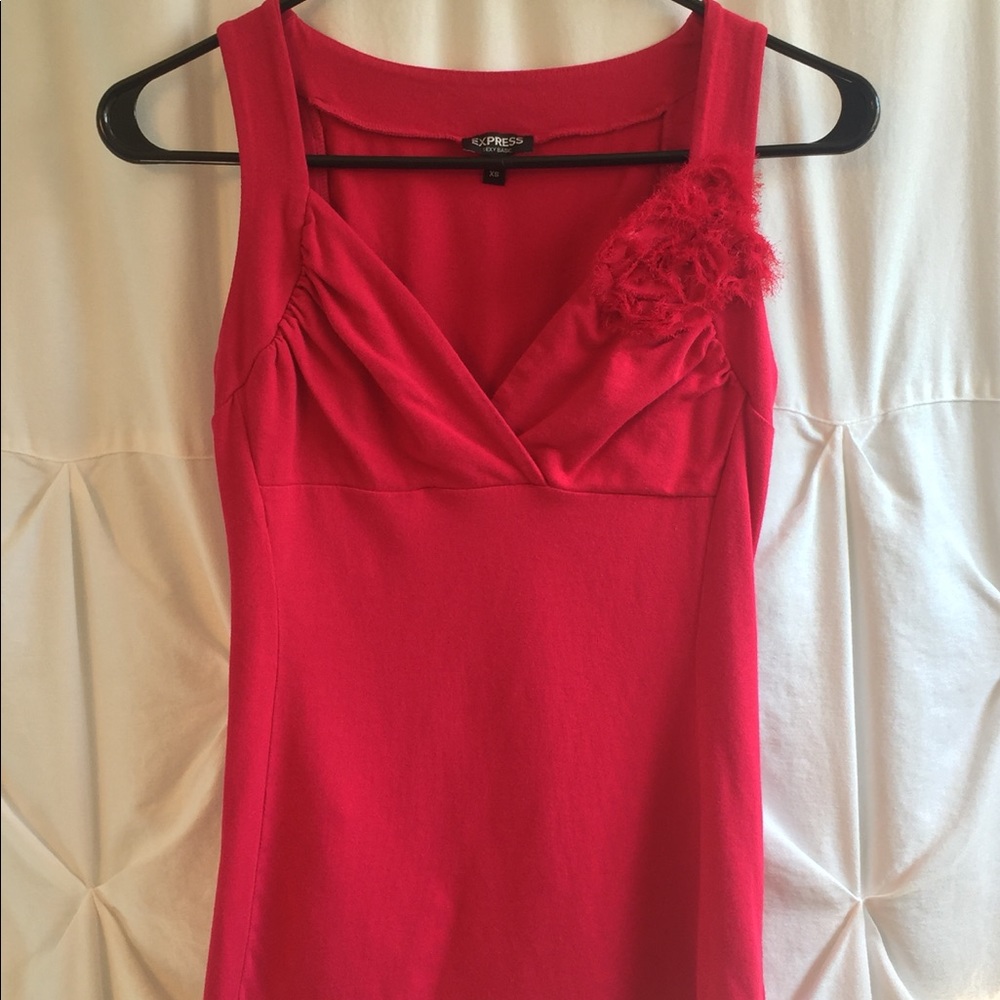 Express fuchsia top