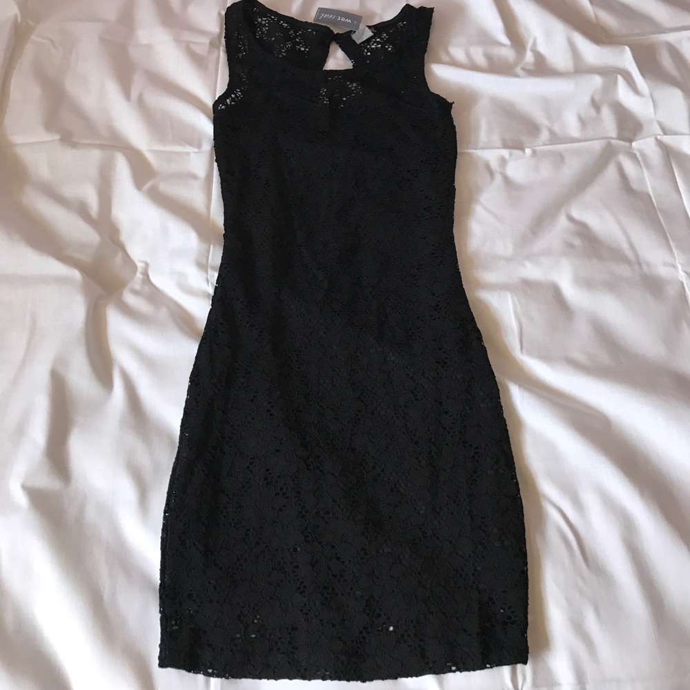 Sexy black dress