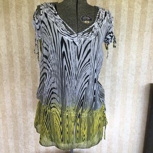 Worthington Tops - Worthington ombré print top Worthington Tops - Worthington ombré print top