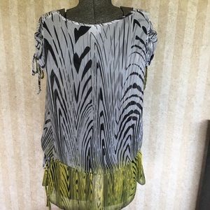 Worthington Tops - Worthington ombré print top Worthington Tops - Worthington ombré print top