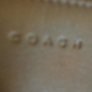 Coach small bag