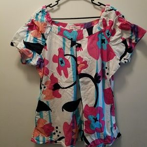 Koi 2x scrub top
