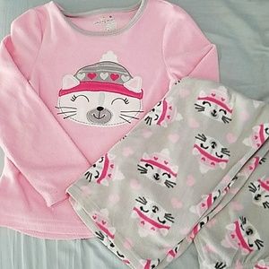 Fleece pajamas!
