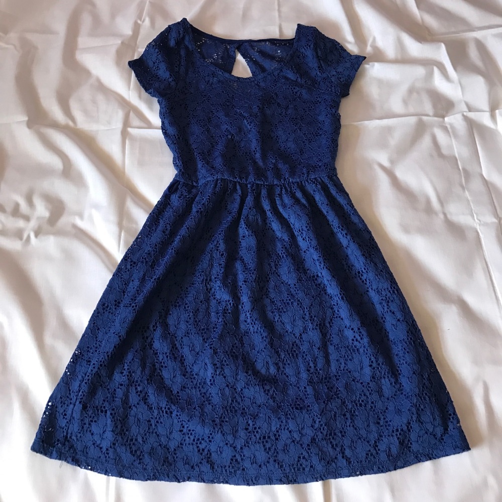 Wet seal blue dress