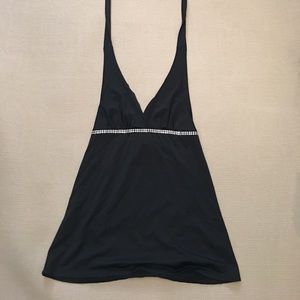 Women's Charlotte Russe Black Halter Top (small)