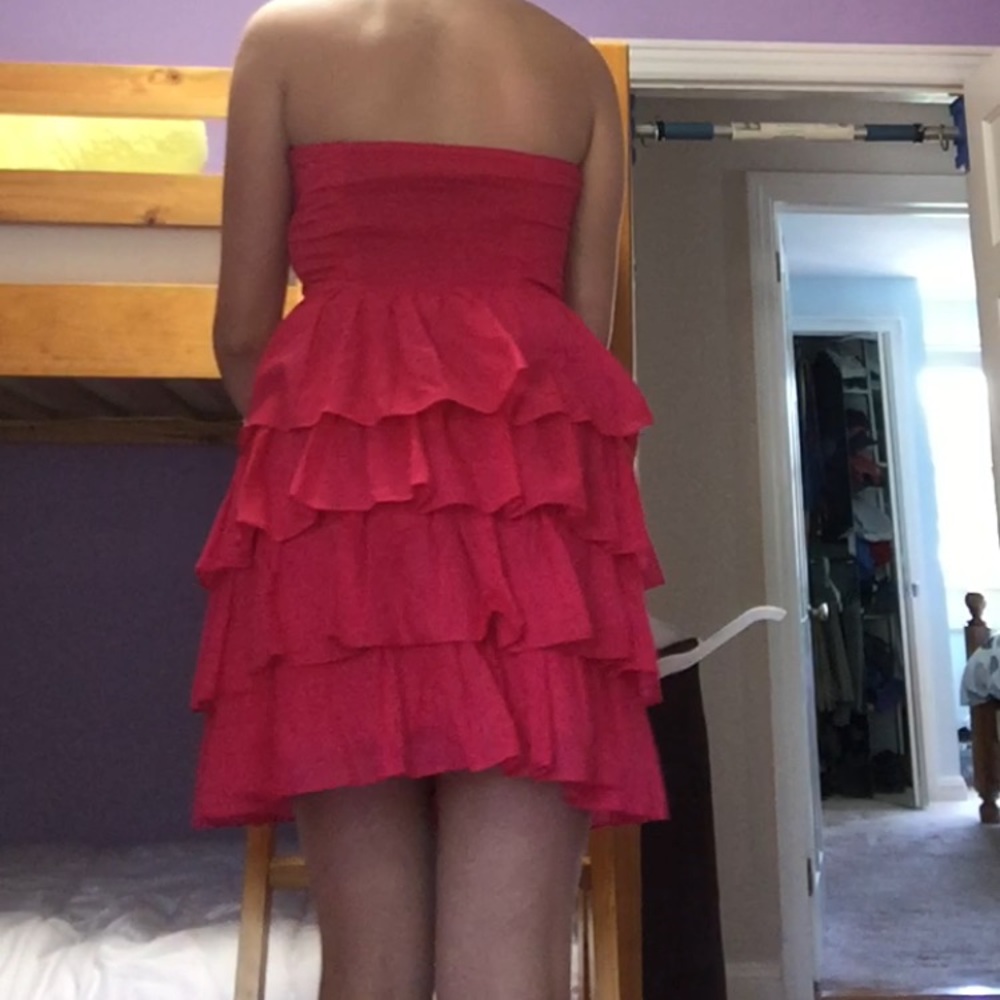 Pink Ruffly Dress - Picture 3 of 5