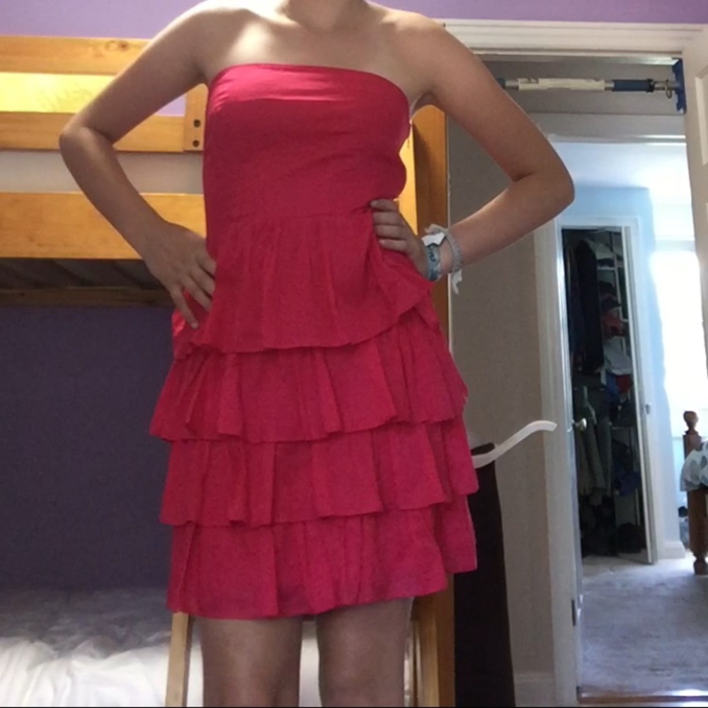 Pink Ruffly Dress - Picture 5 of 5