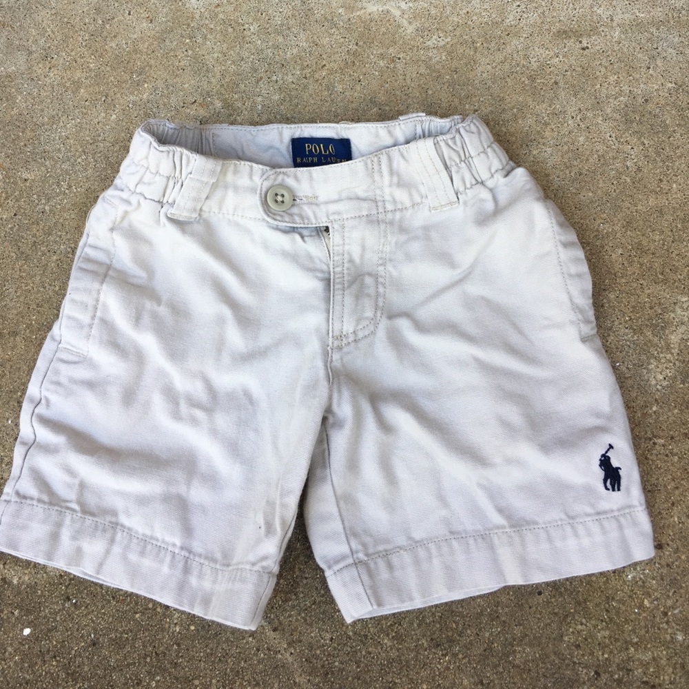 Polo Ralph Lauren khaki shorts boy 2t