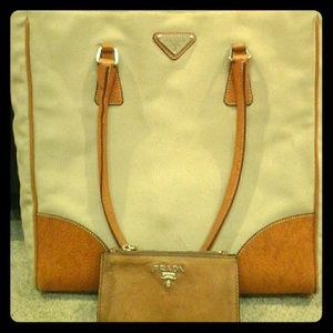 Reposh .....Prada Purse and coin pouch