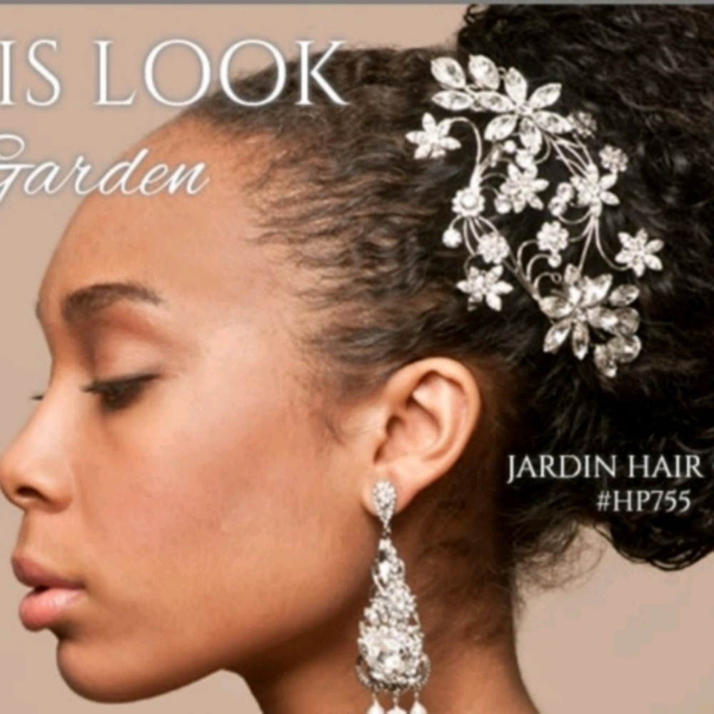 Bridal Vintage Style Crystal Hair Clip