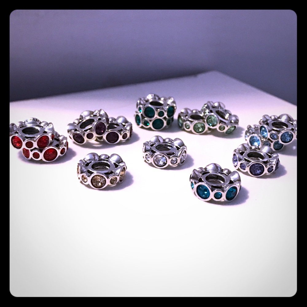Chamilia Swarovski crystal birthstone charm