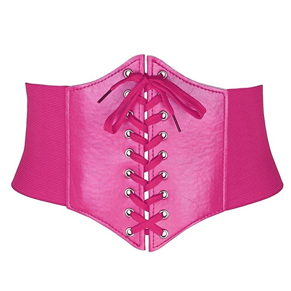 PINK CORSET WAIST BELT