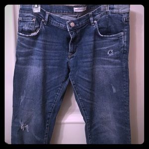 Zara women's ankle jeans