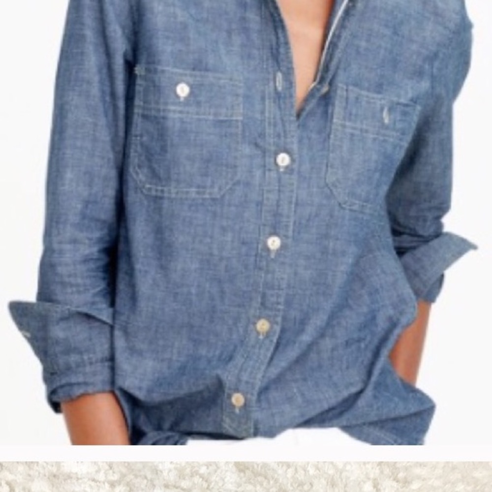 J. Crew Selvedge Chambray button down