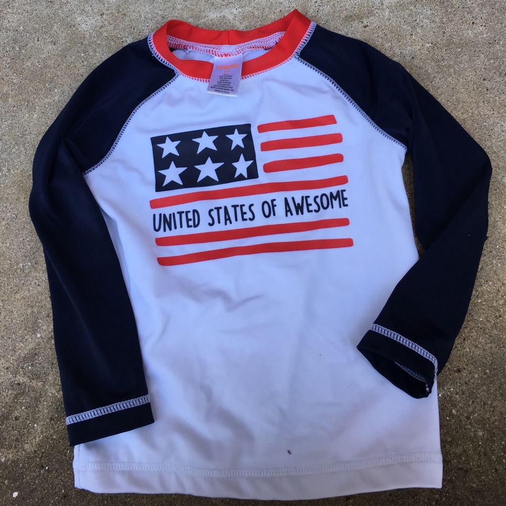 Gymboree rash guard size 2t