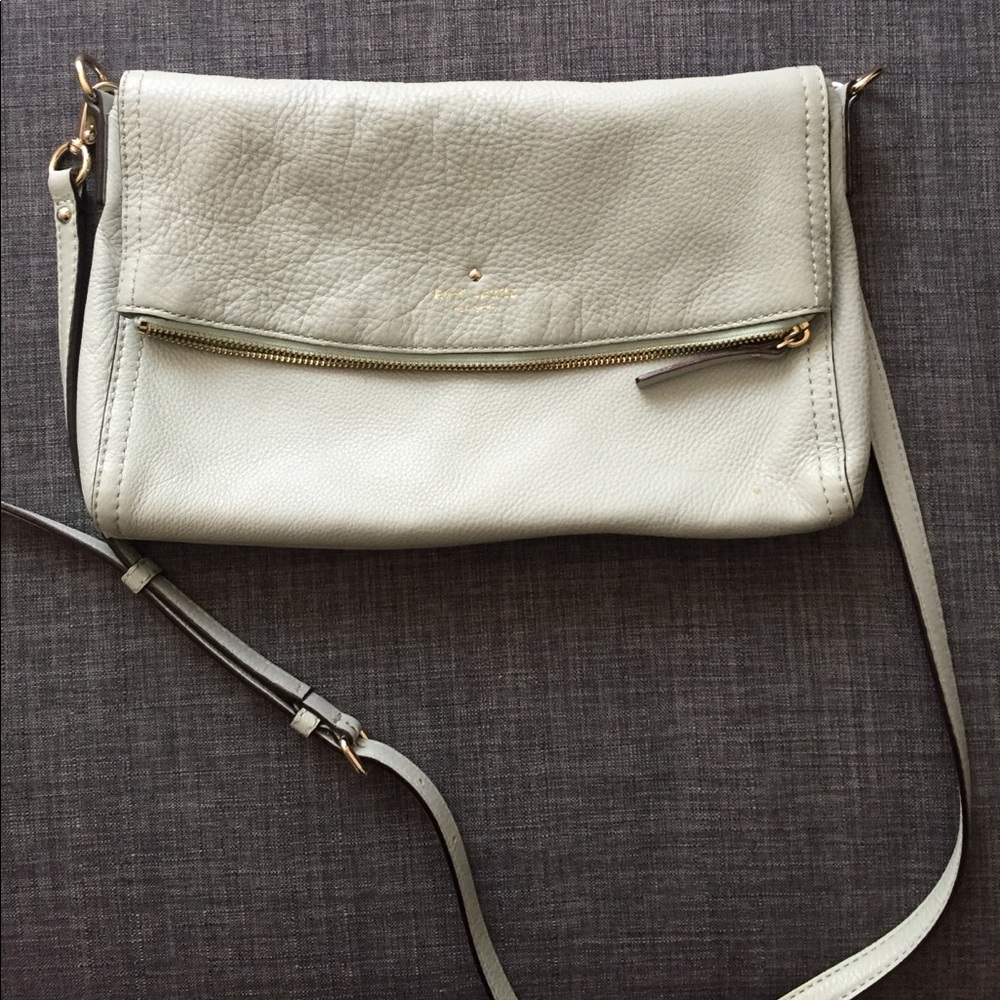 Authentic Kate Spade mint crossbody purse
