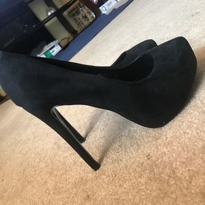 Black heels