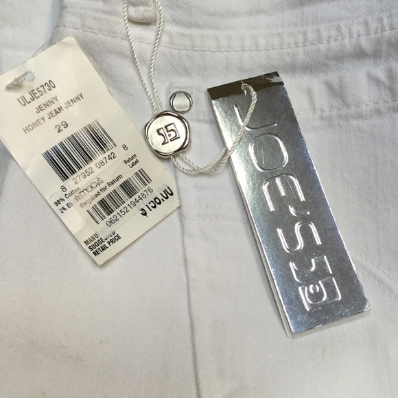 White Jenny Honey Belled Joe Jeans-NWT - Picture 5 of 5