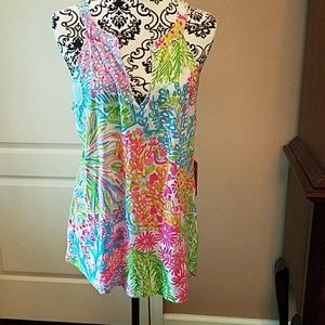 Lilly Pulitzer lovers coral top