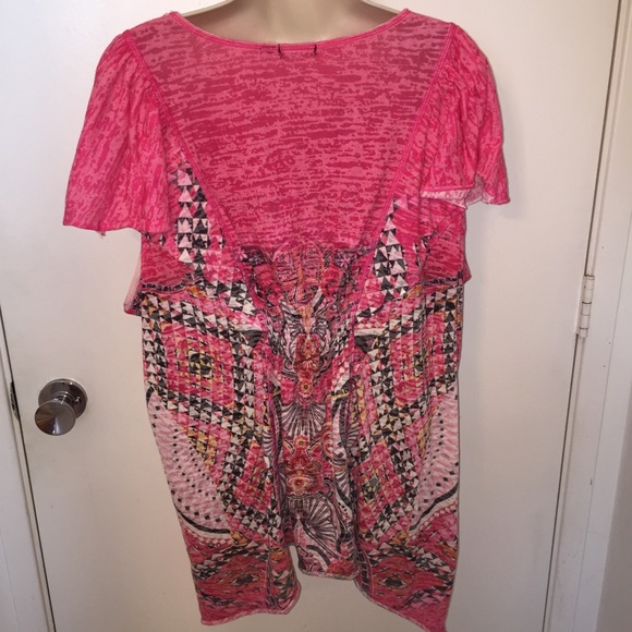 Apt 9 sparkly pink light weight plus size 3X fit2X - Picture 2 of 8