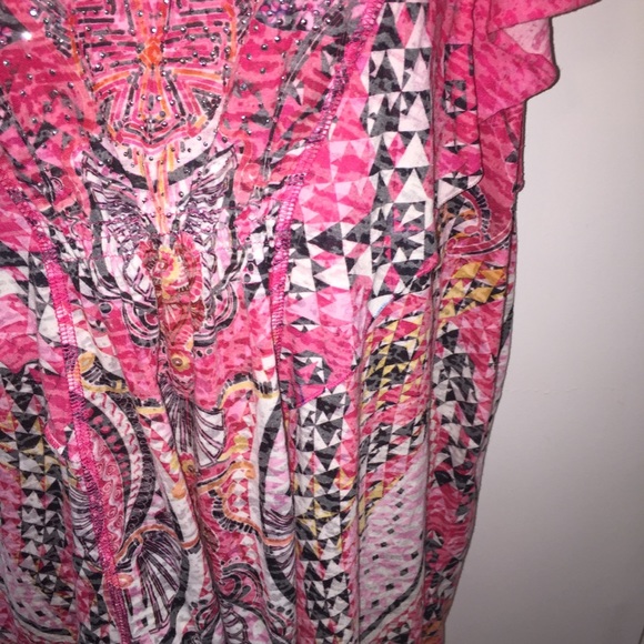 Apt 9 sparkly pink light weight plus size 3X fit2X - Picture 4 of 8