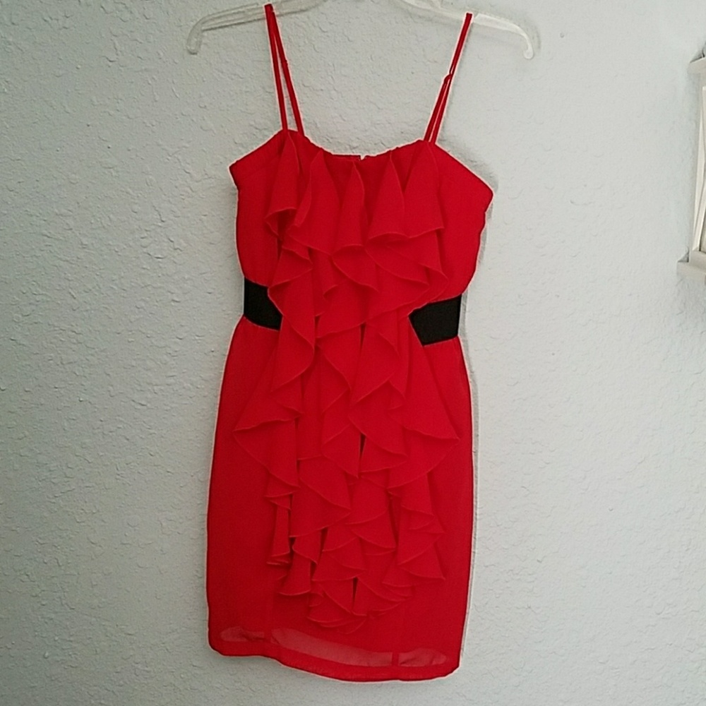 Red dress