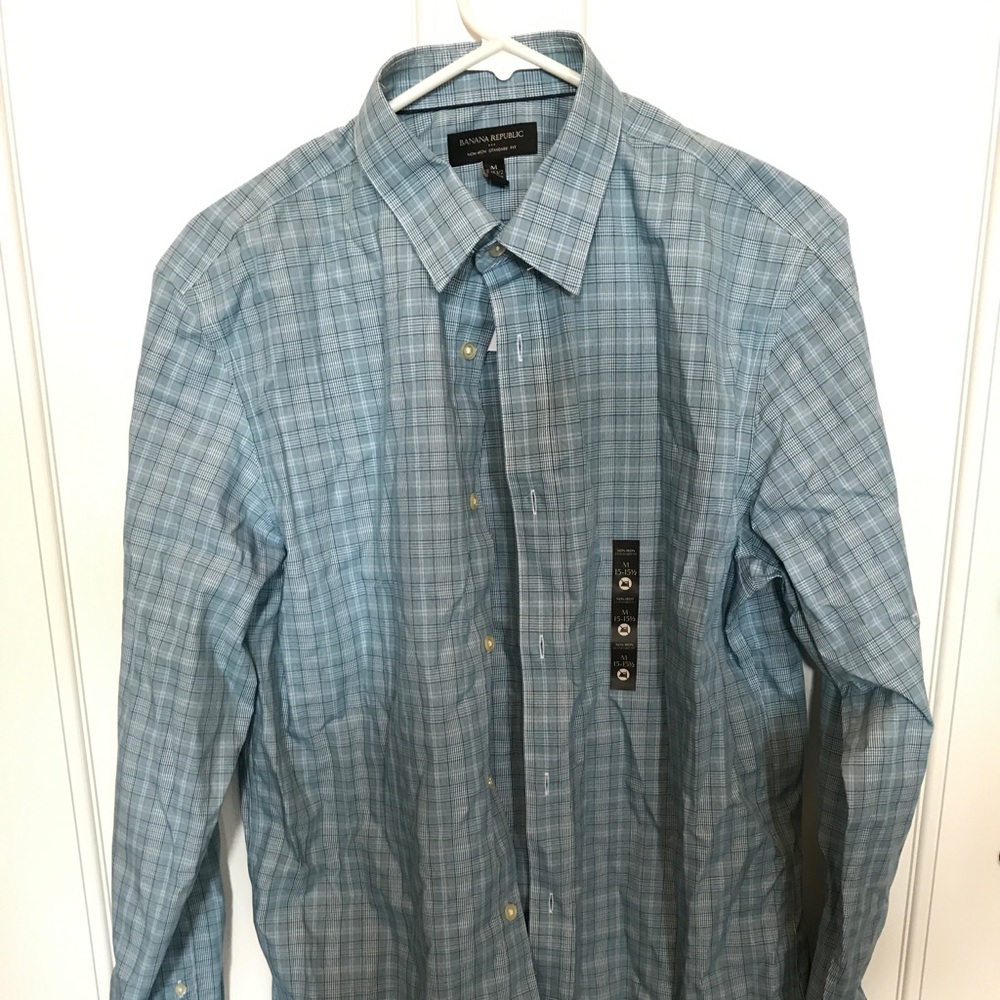 Banana Republic, Non Iron Standard Fit Men's Shirt
