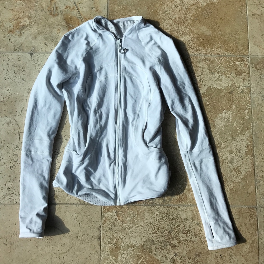 White Lululemon Limited Edition Define Jacket 2