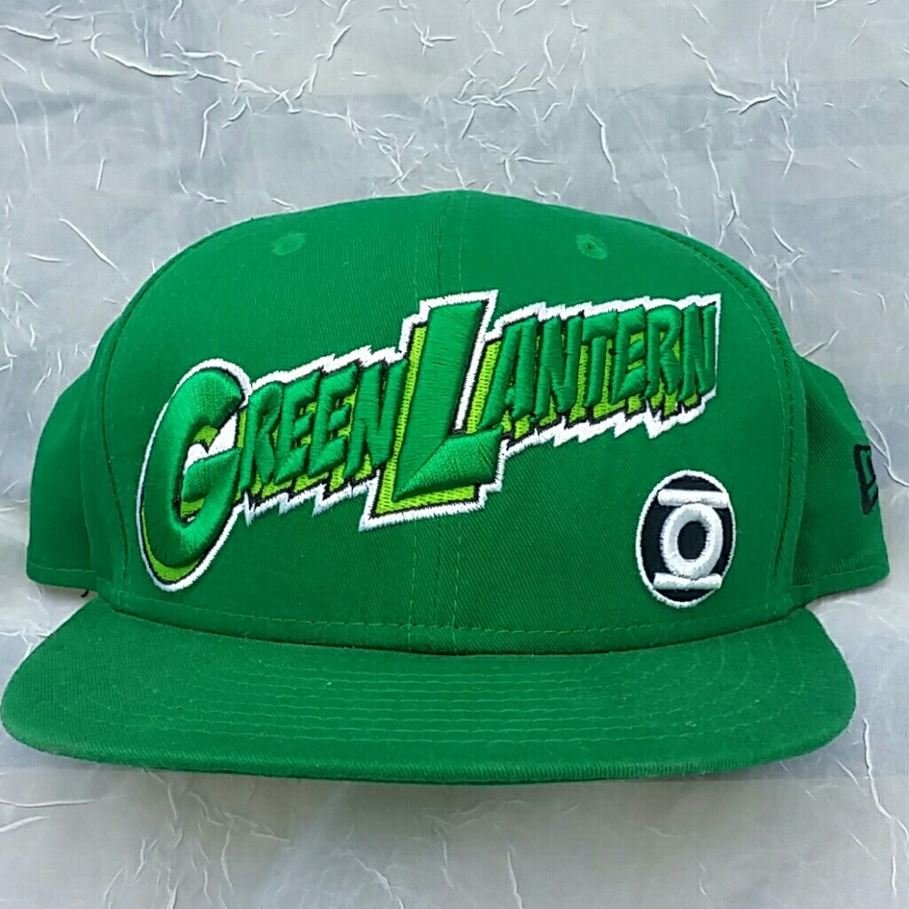Green Lantern collectable rare embroidered hat lid