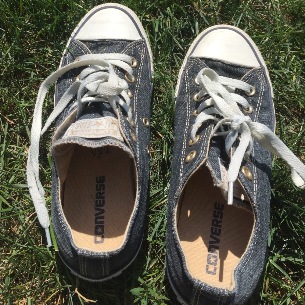 Dark Denim Converse