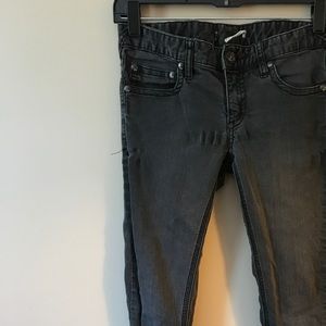 Free People gray skinny jeans