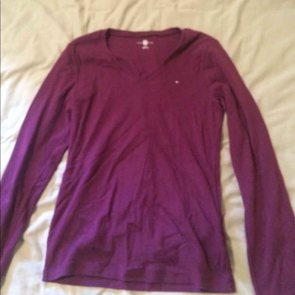 Tommy Hilfiger Purple Long sleeve shirt