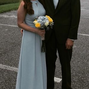 Azazie Abbey in Sky Blue size 6