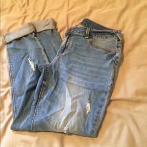 Maurices light blue stretch jeans