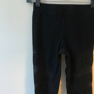 Express mesh cut out leggings