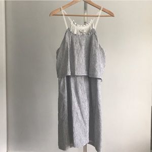 Madewell dreamdrift overlay dress size 12
