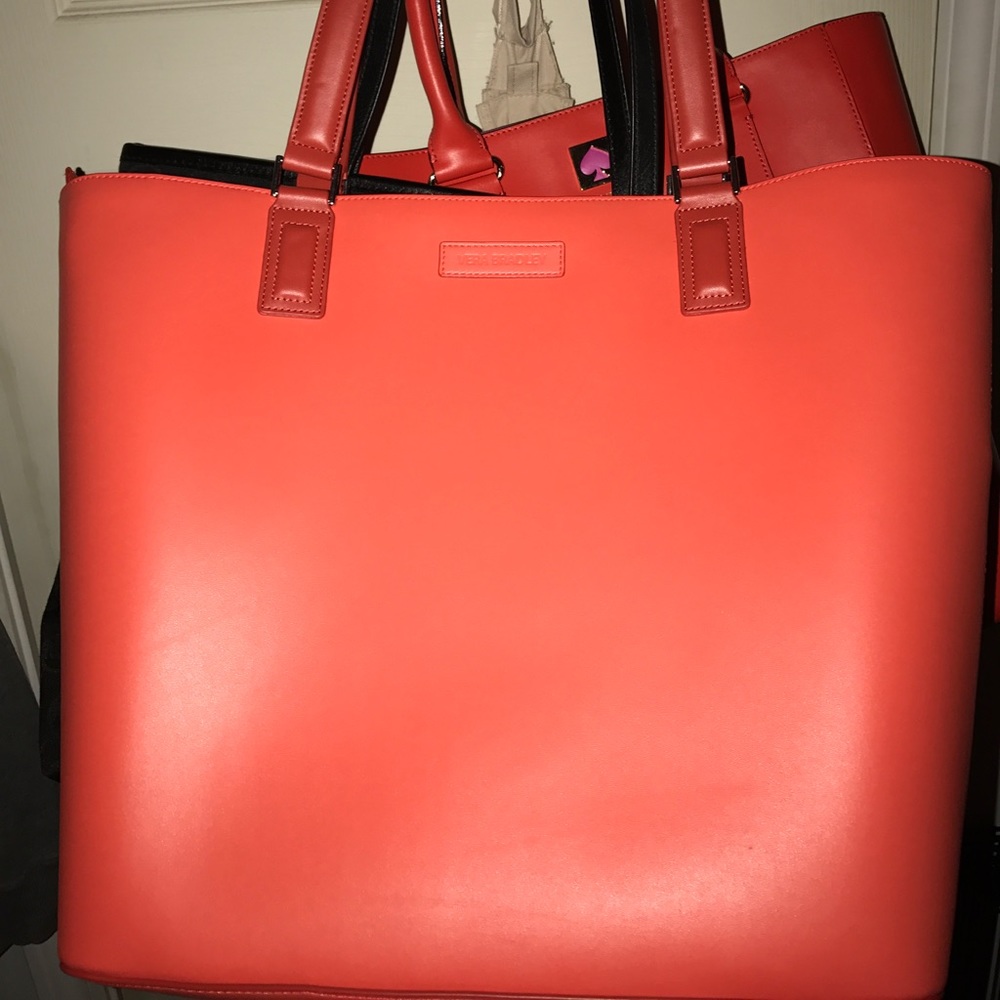 Vera Bradley Composition Tote, Orange - TRADED