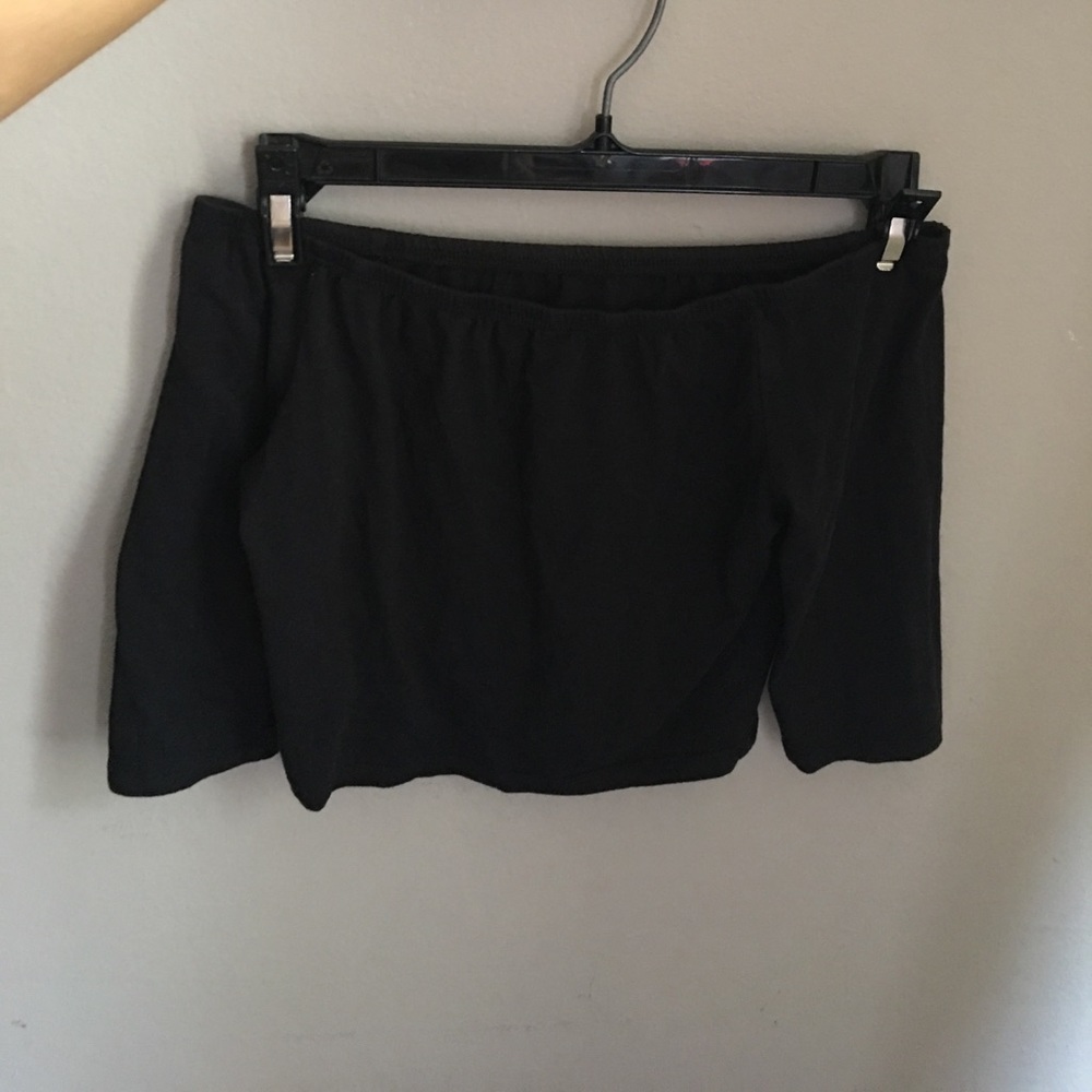 Off the shoulder crop top