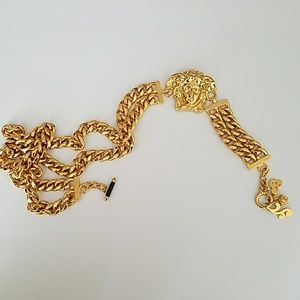VERSACE 3D GOLD BELT PALAZZO
