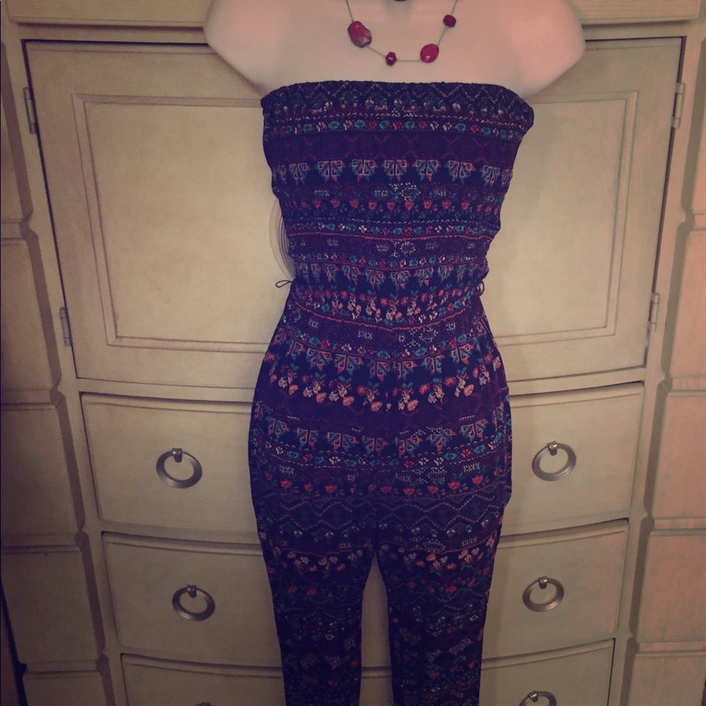 Adorable bohemian pant romper 😍