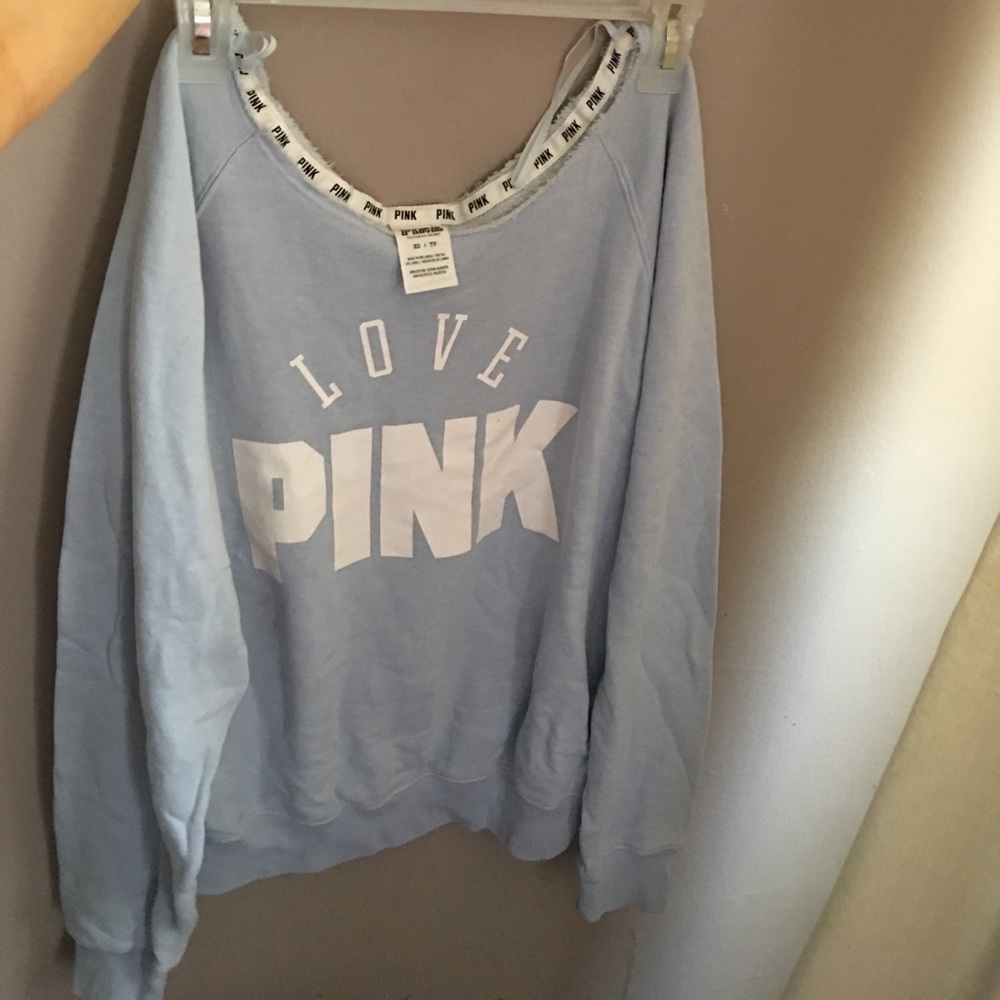 VS pink sweater