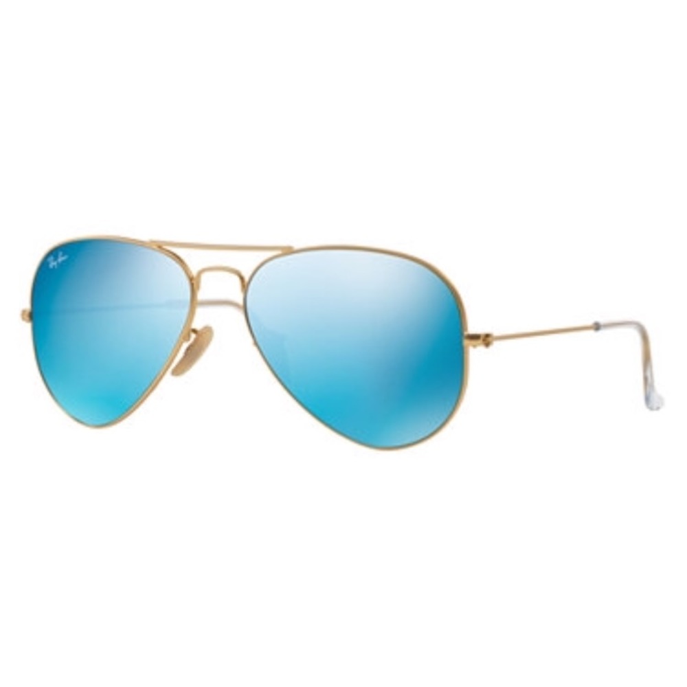 Ray Ban Blue Mirror Aviators