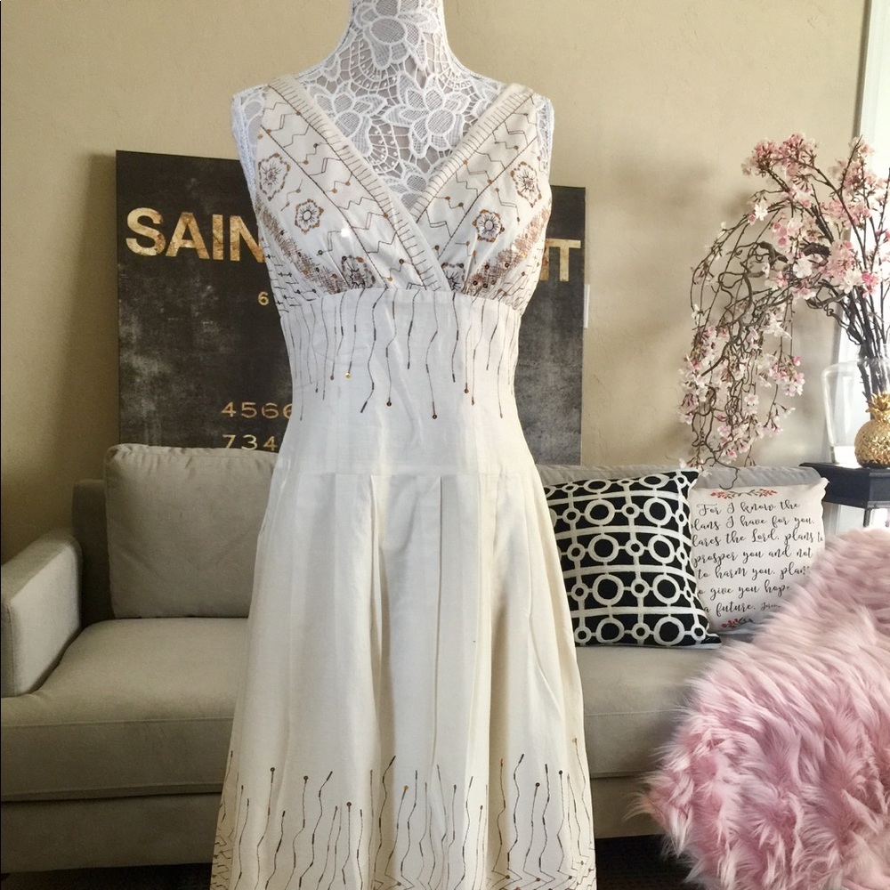 White Summer dress by Jones New York