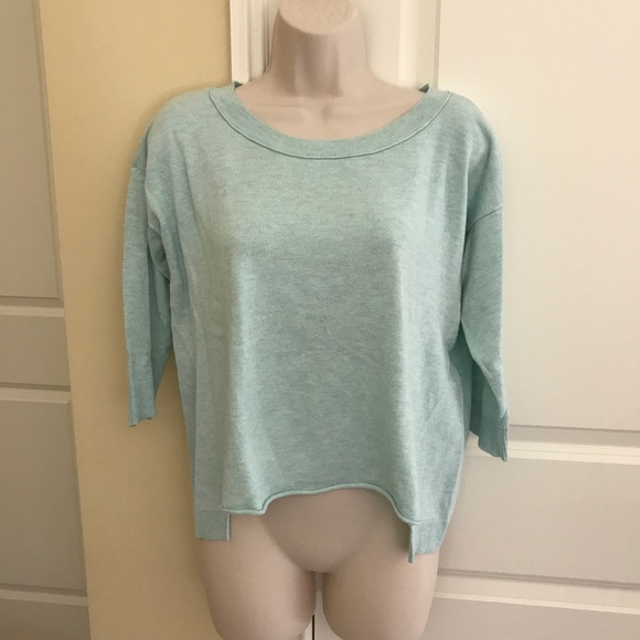🎈lowest🎈final AE soft light blue/aqua sweater - Picture 3 of 6