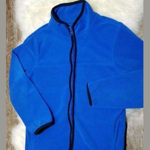OSH KOSH B'GOSH ROYAL BLUE BOYS FLEECE FULL ZIP 8